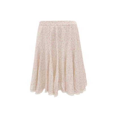 Floral Lace Midi Skirt