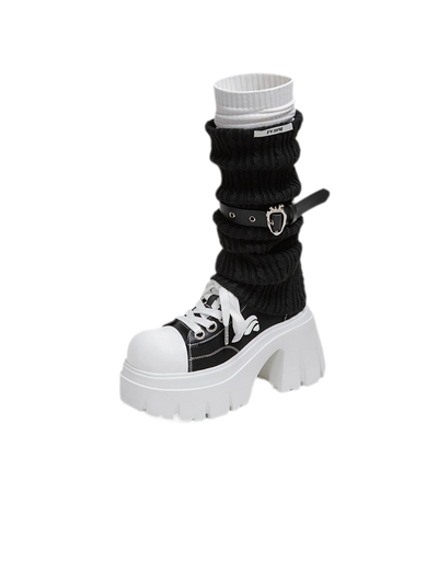 Black Leg Warmers (Set) / 35