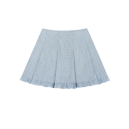 Blue Plaid Set