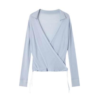 Silk Blend Knit Top