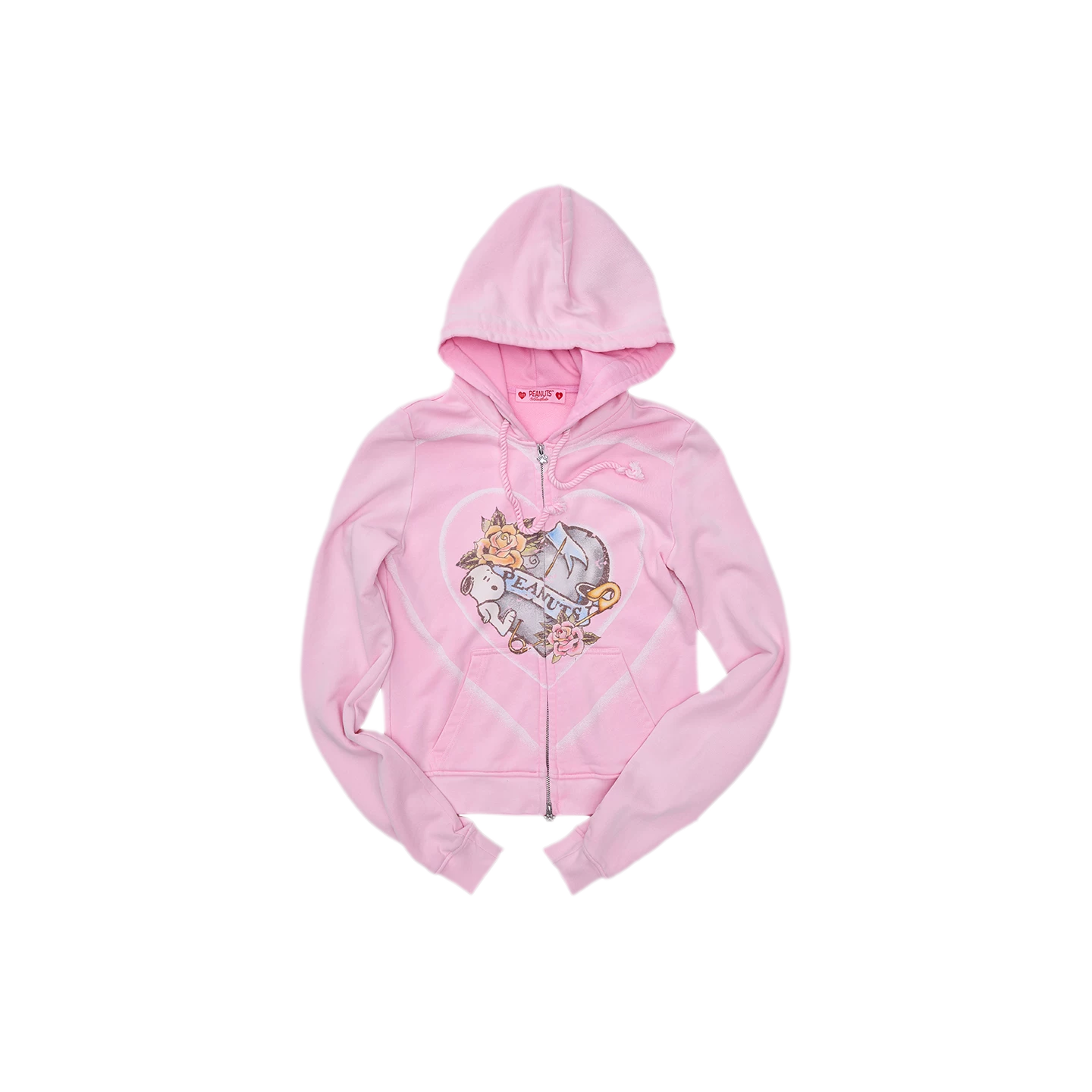 Washed Zip Hoodie Set