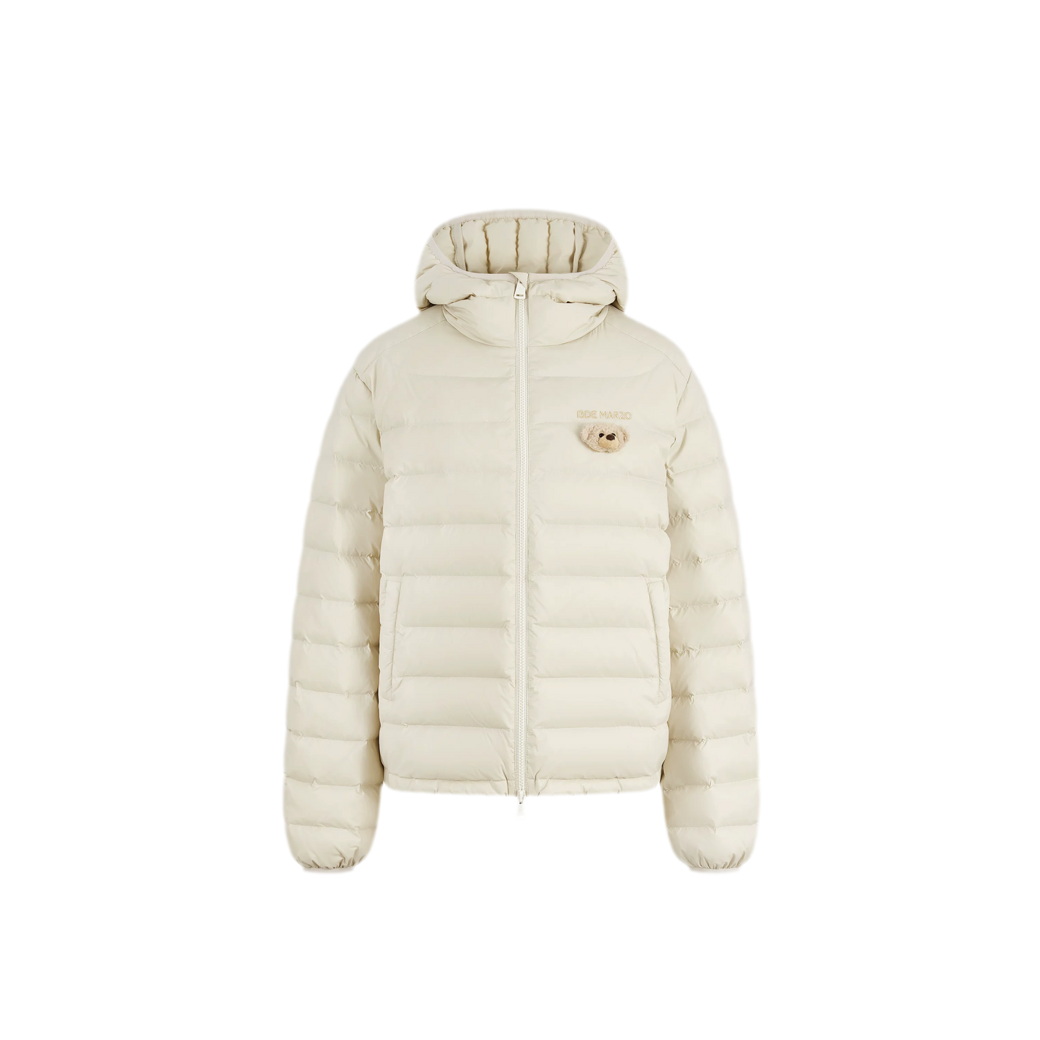 Quilted Hooded Lightweight Down Jacket