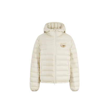 Quilted Hooded Lightweight Down Jacket