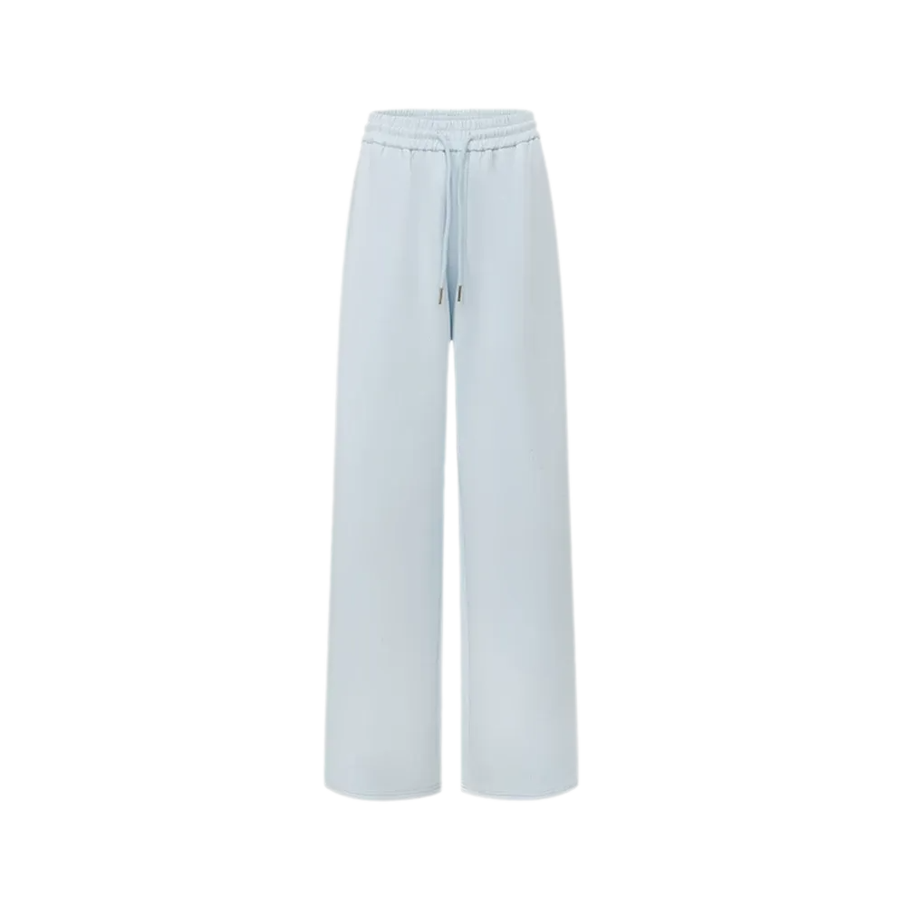 Air Cotton Wide-Leg Sweatpants