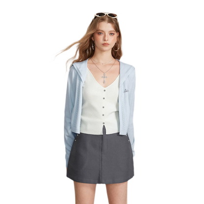 Textured Sailor Collar Sweater