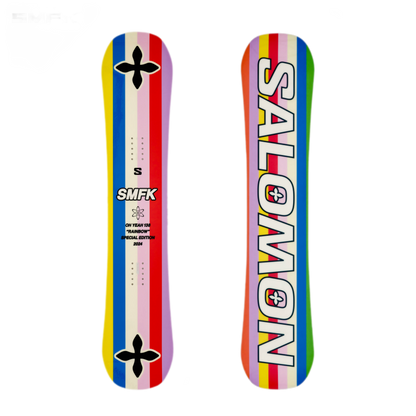 SMFK Abstract Grid Graphic Snowboard – DHL Express Shipping, Duties &amp; Taxes Included