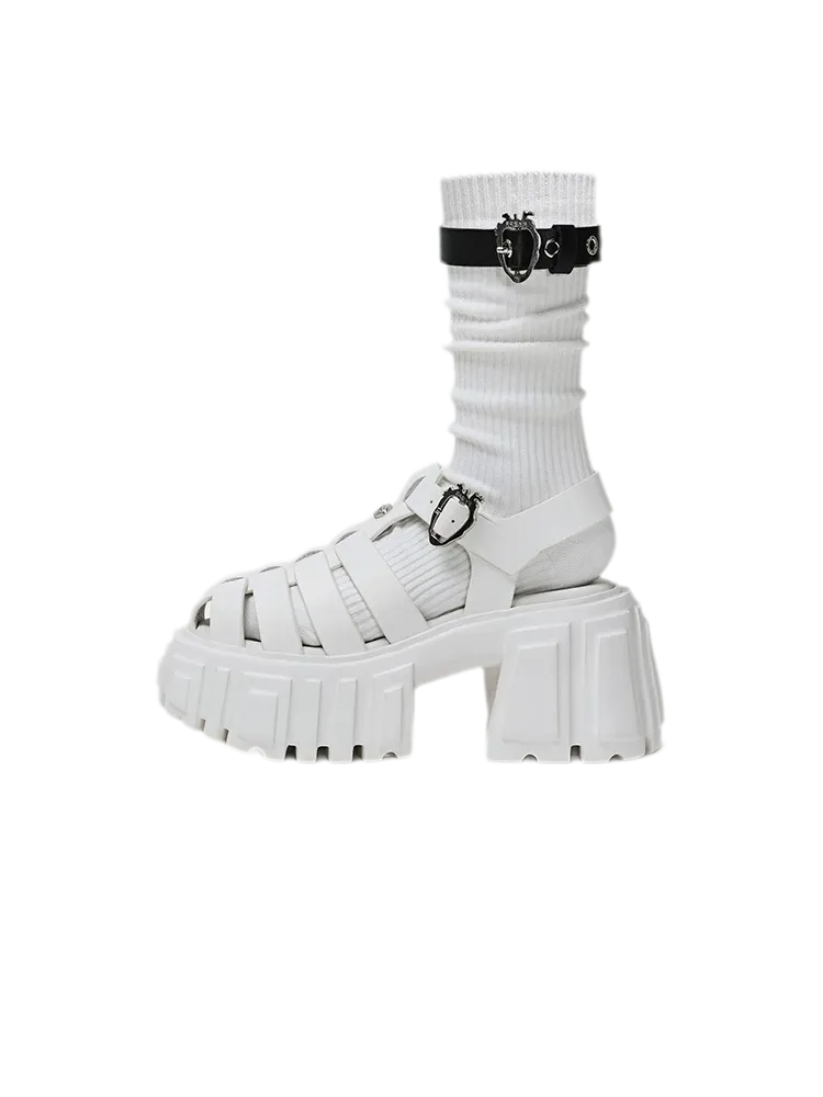 Chunky Platform Fisherman Sandals