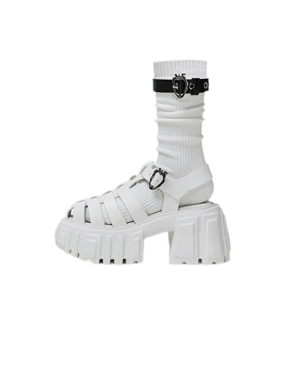 Chunky Platform Fisherman Sandals