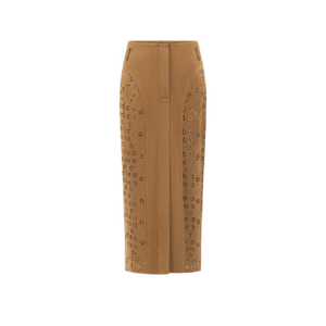 Nâu cà phê Hippie (Chân váy) (Đặt trước) / XS