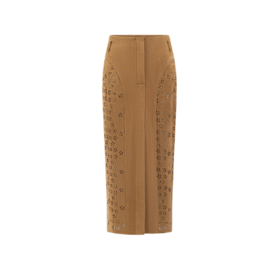 Nâu cà phê Hippie (Chân váy) (Đặt trước) / XS