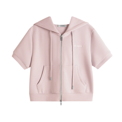 Modal Zip Hoodie Set