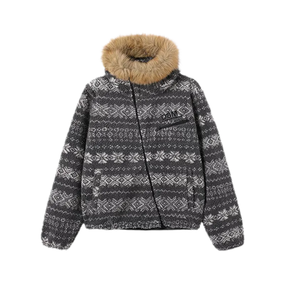 Long Hooded Duck Down Jacket