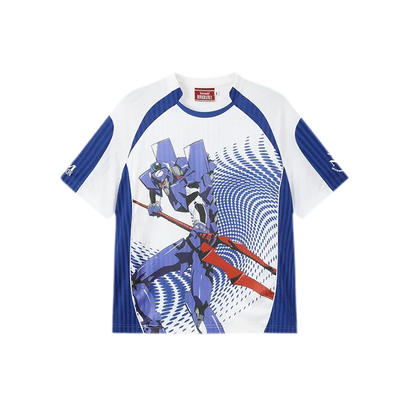 Digital Print Raglan Jersey T-Shirt