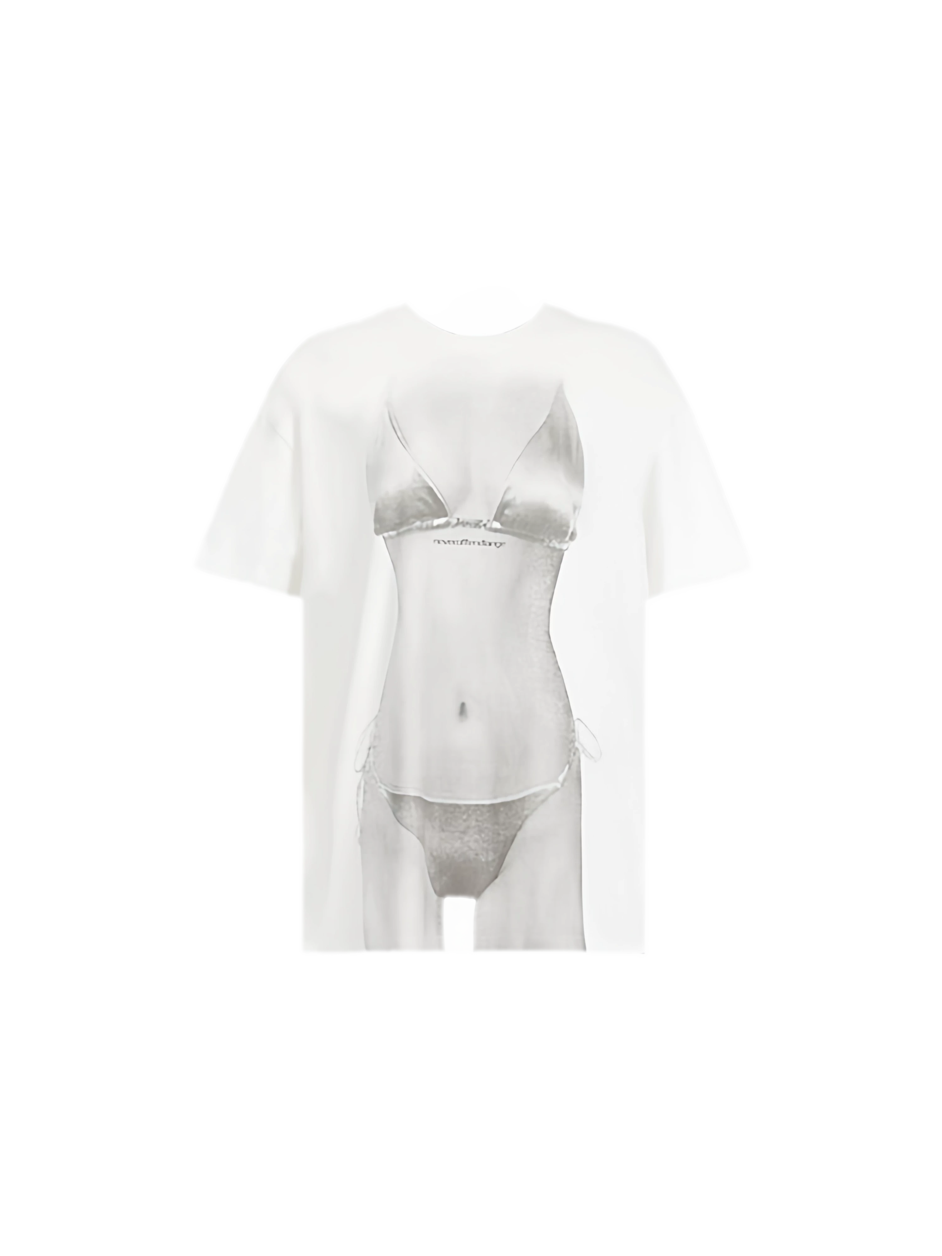 Bikini Illusion Cotton Tee