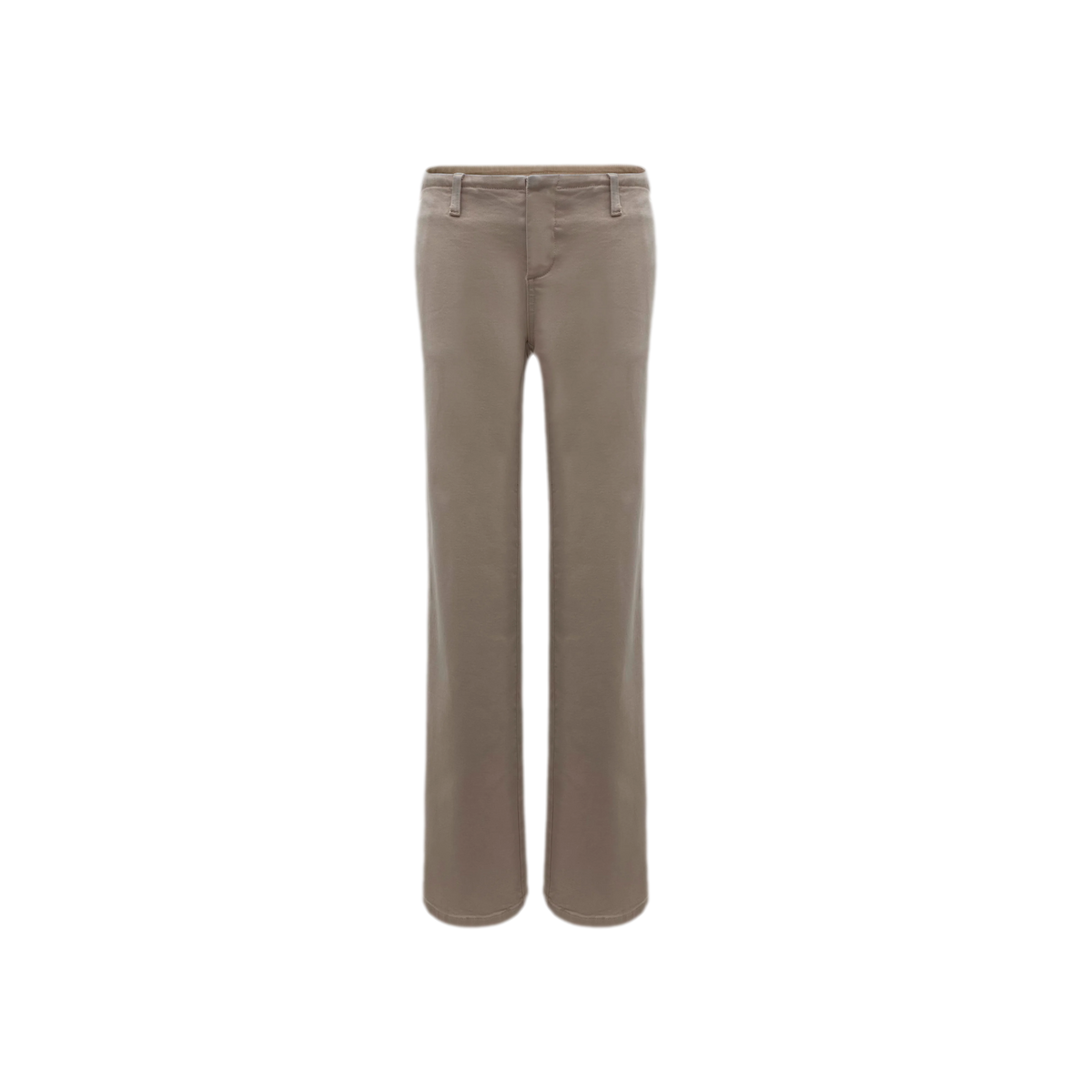 Waistband-Free Straight-Leg Denim Jeans