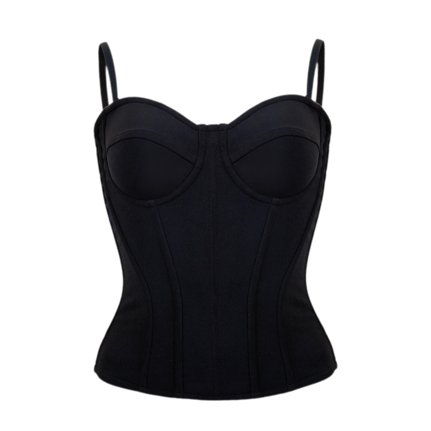 Velvet Boned Corset Top