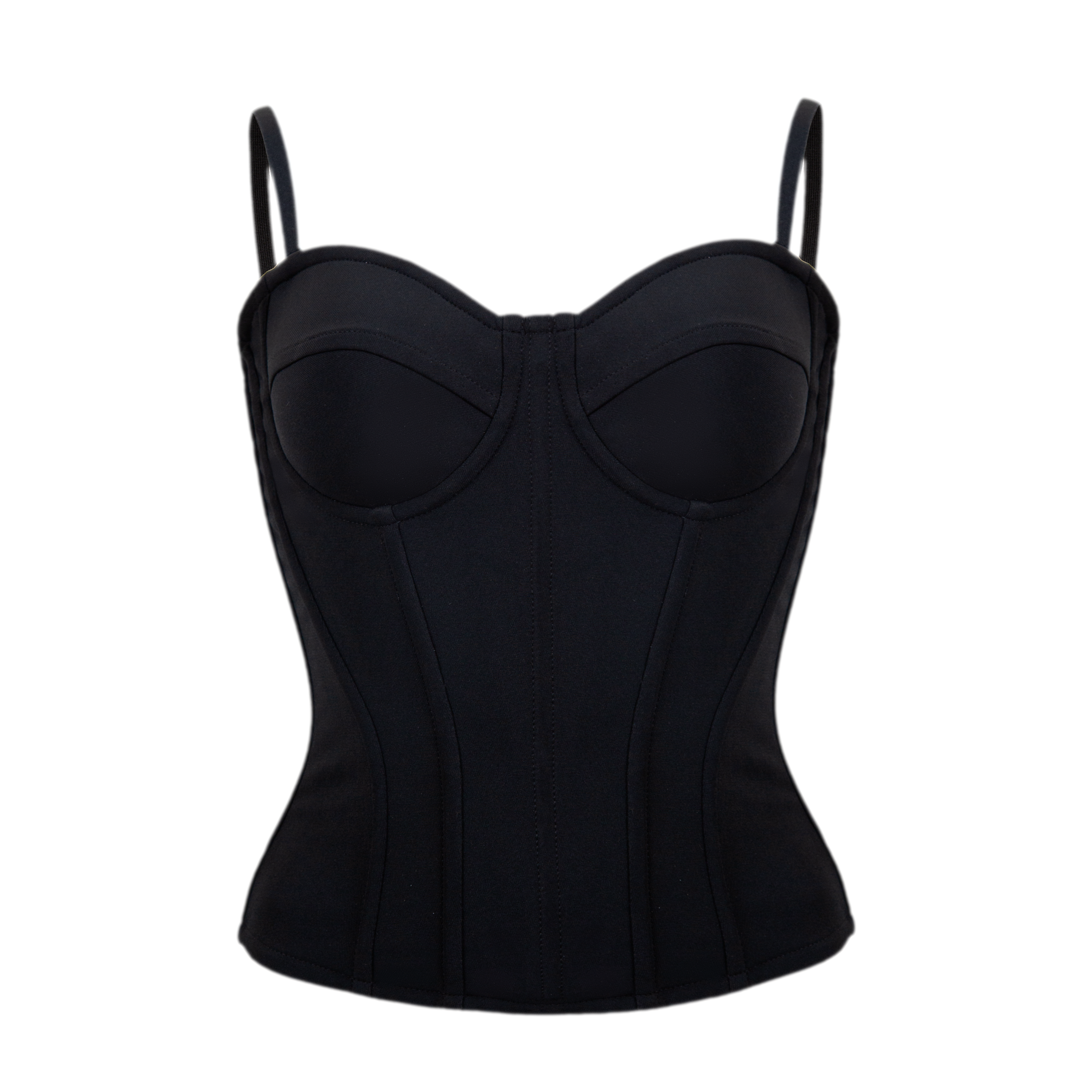 Velvet Boned Corset Top