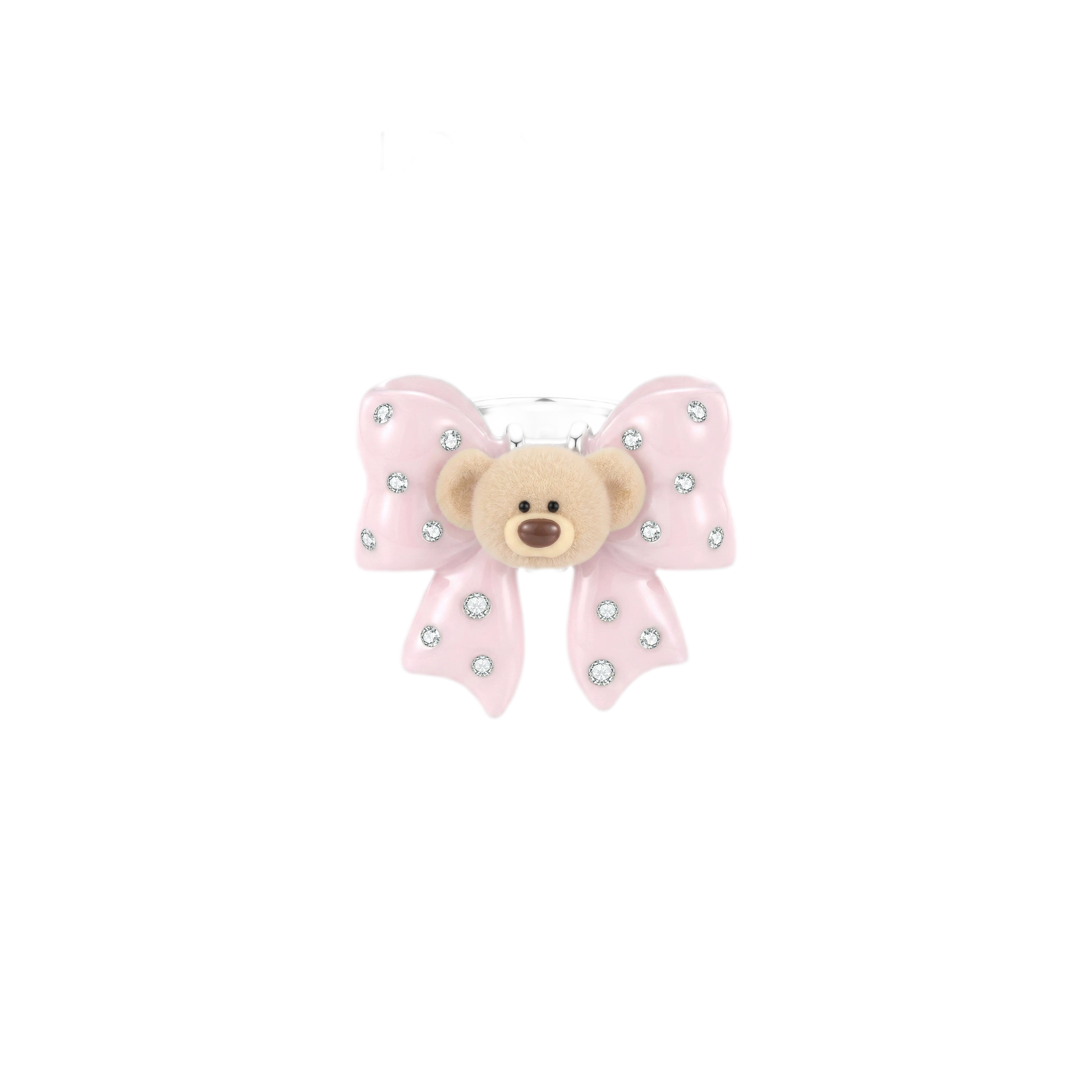 Mini Bear Bow Ring