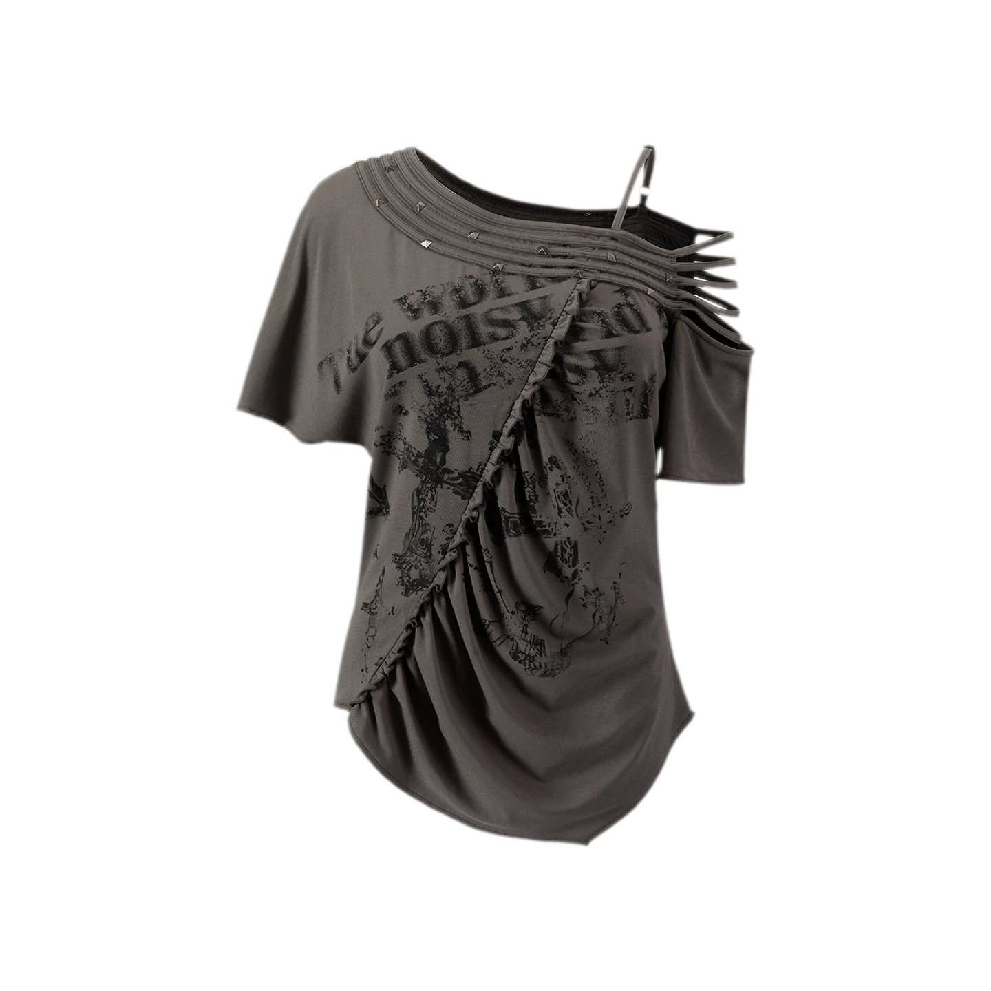 Punk Tencel Studded Tee