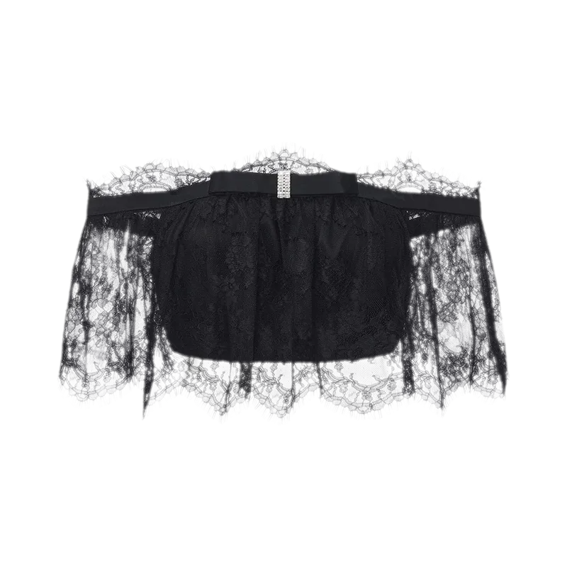 Lace Off-Shoulder Set