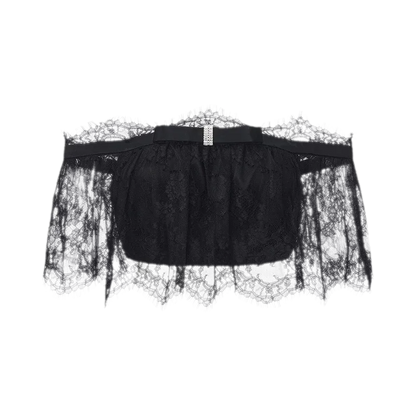 Lace Off-Shoulder Set