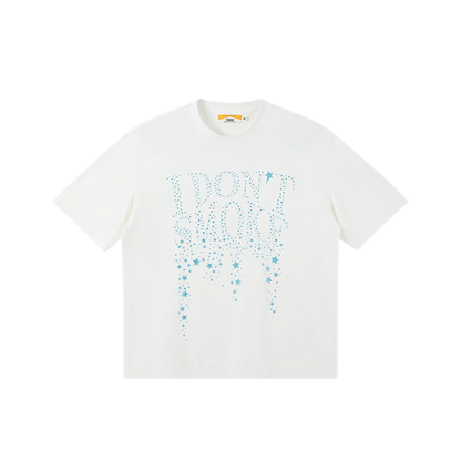 Loose Fit Glitter Logo T-Shirt