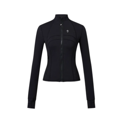 Mesh Panel Zip Jacket