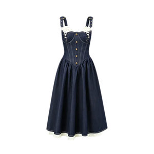 Denim Blue (Long) / XS