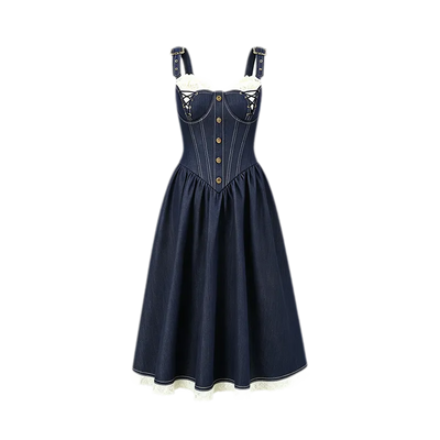 Denim Blue (Long) / XS