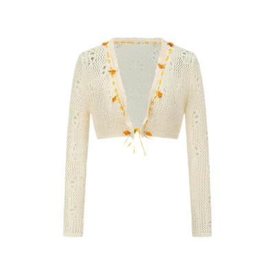 Yellow-Orange (Cardigan) / XS