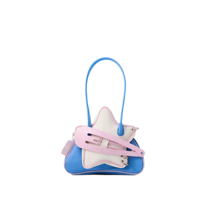 Matte Star-Shaped Shoulder Bag