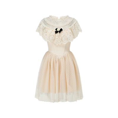 Cream (Short Skirt) / XS