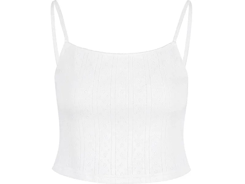 Floral Lace Trim Cami