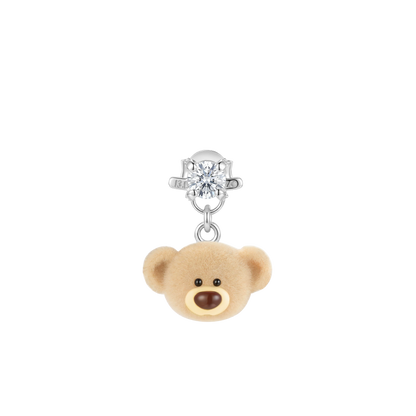 Bear Head Stud Earring