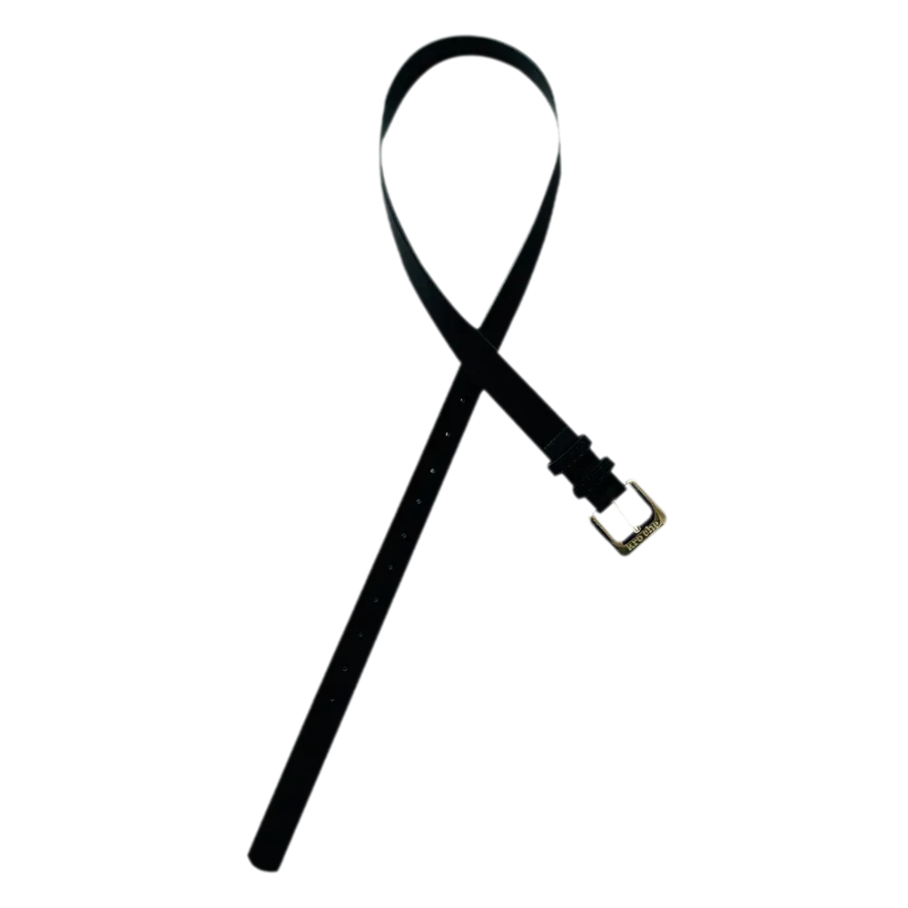 Wide Metal Letter Belt