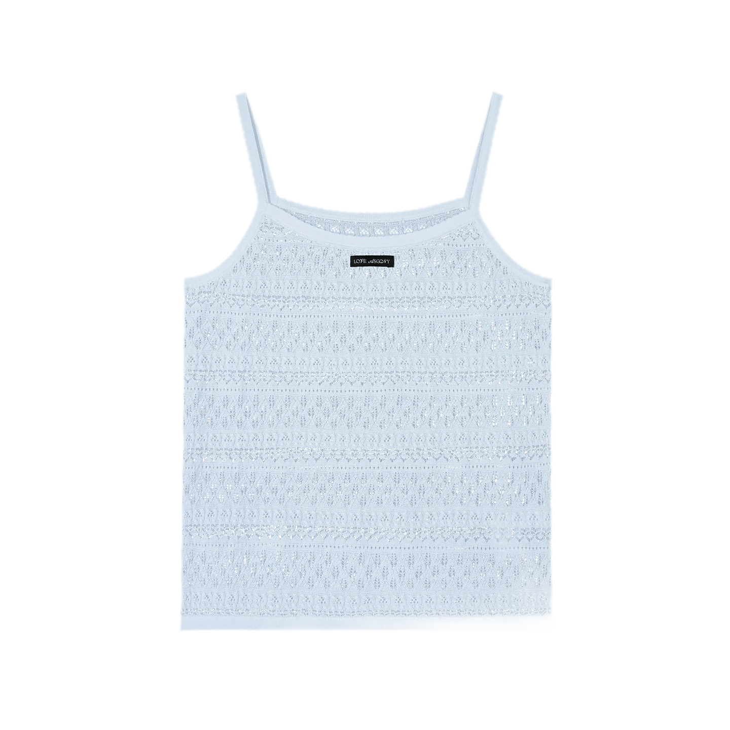 Openwork Cropped Knit Set
