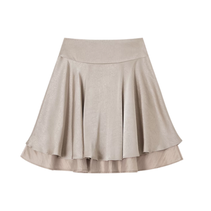 Satin Midi Skirt