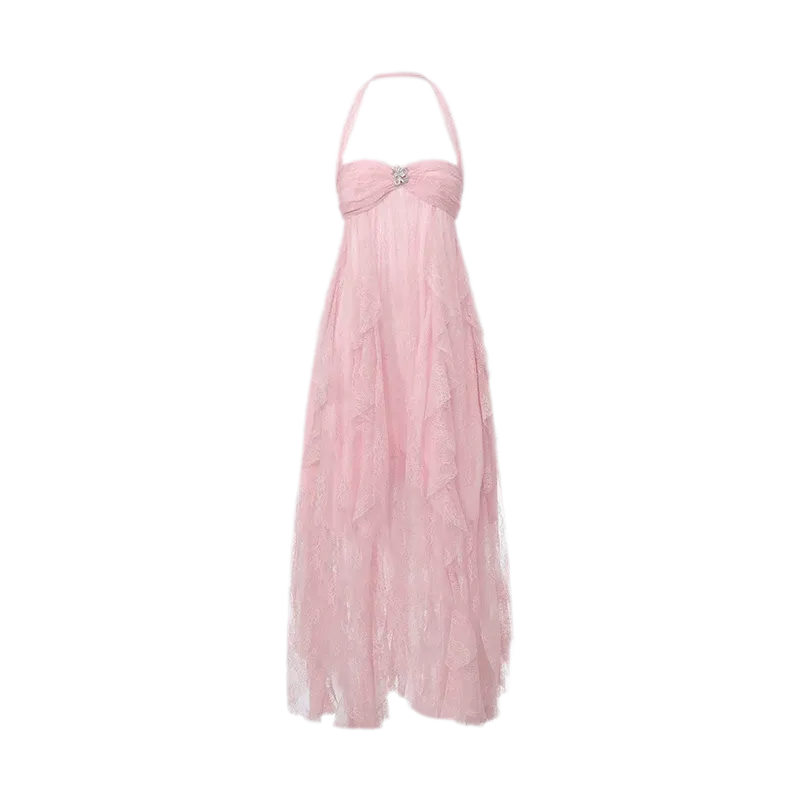 Lace Chiffon Dress
