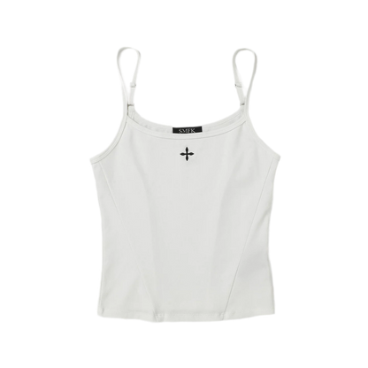 Vintage Style Adjustable Strap Top