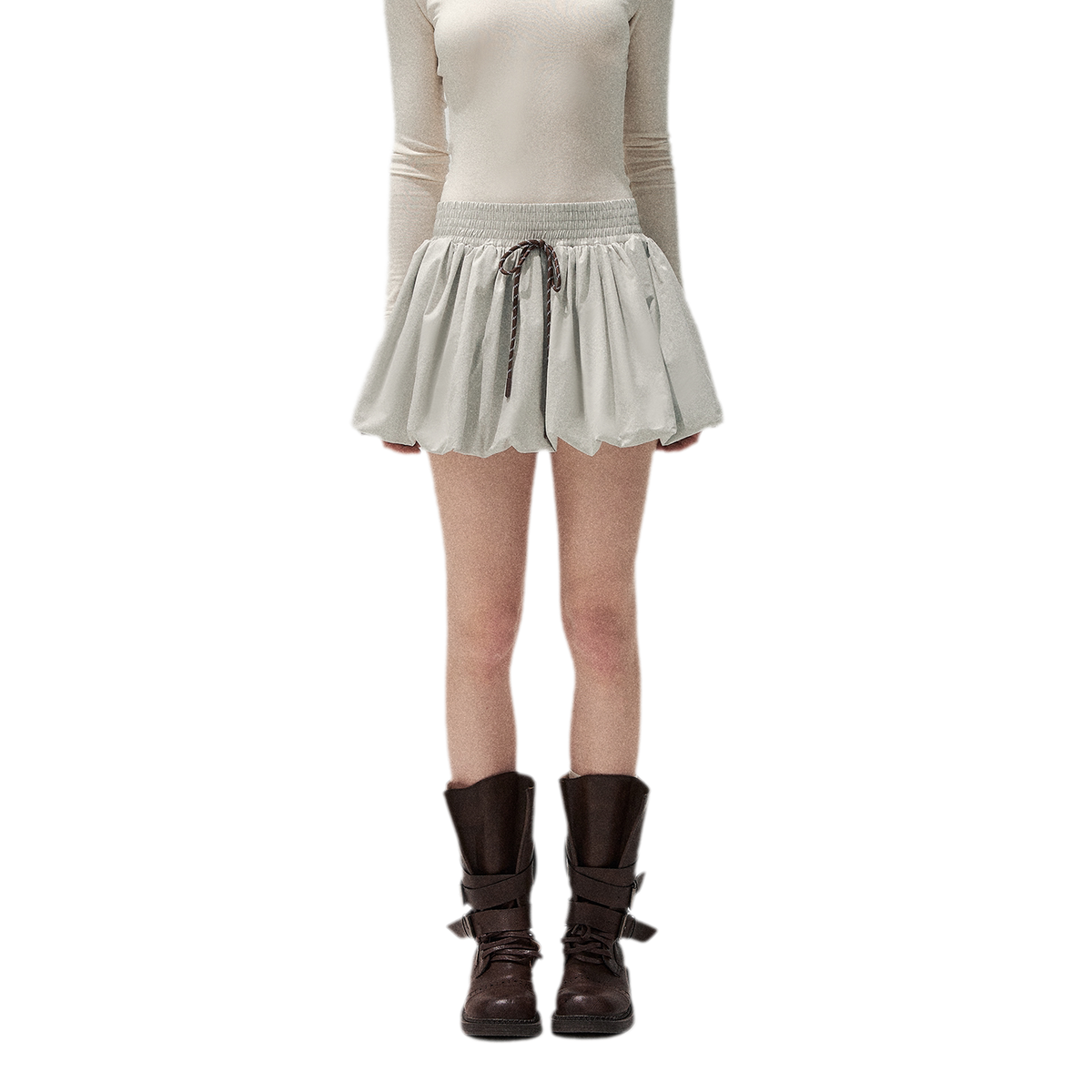 Cotton Plaid Cocoon Set