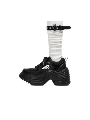 Black (Shoes + Socks) / 35