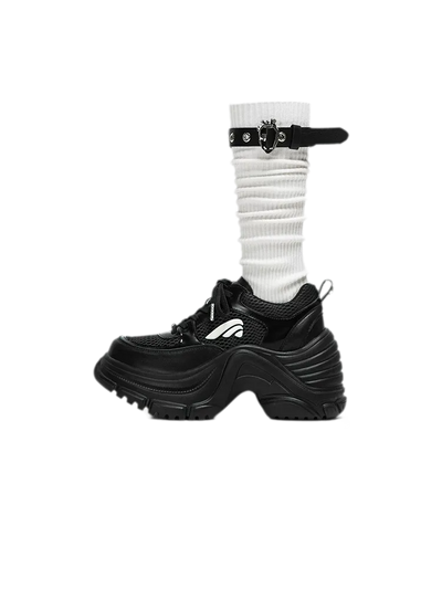 Black (Shoes + Socks) / 35