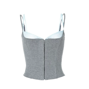 Gray Lace Cami / S