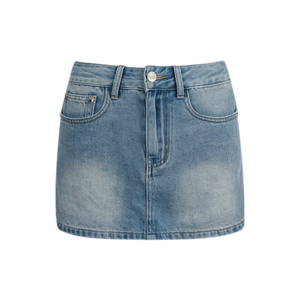 Denim Blue Skirt / S