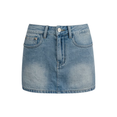 Denim Blue Skirt / S