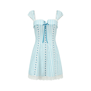 Blue Polka Dot (Short) / XS
