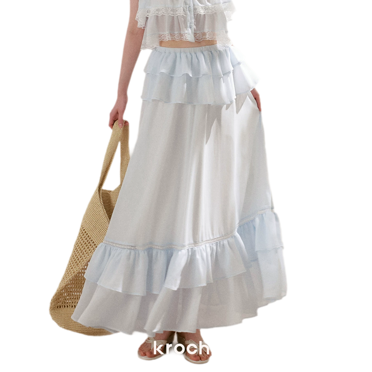 Romantic French Lace Two-Piece Set