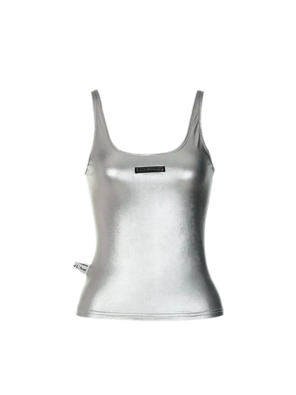Scoop Waist Tie Top