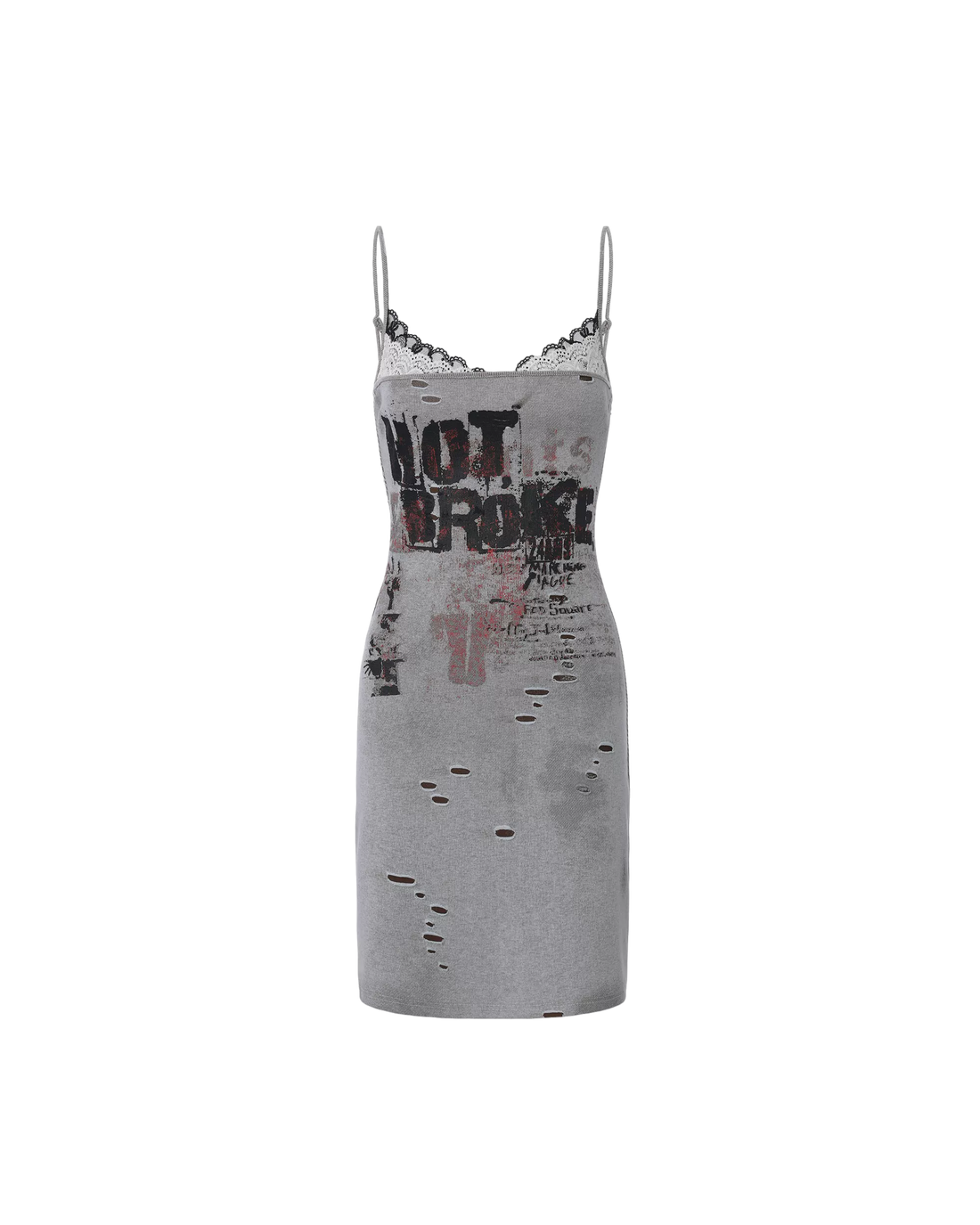Lace Splicing Sleeveless Dress