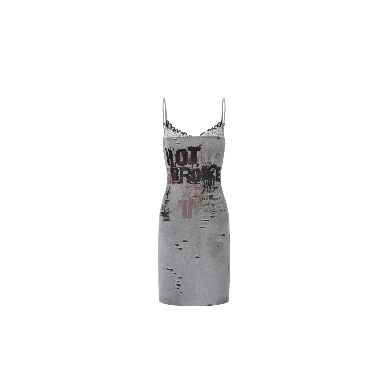 Lace Splicing Sleeveless Dress